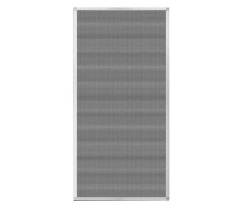 Portable and Acoustic Partition Hush Panel Configurable Cubicle Partition 3' x 6' Ash Gray Fabric
