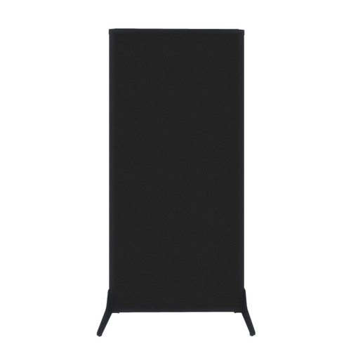 Work Station Screen 33" x 70" Black Fabric