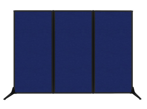 Work Station Screen 99" x 70" Royal Blue Fabric