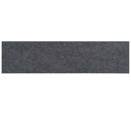 Wall-Mounted SoundSorb™ Acoustic Panels 48" x 12" Dark Gray High Density Polyester