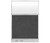 Configurable Acoustic Cubicle Partition Electric Hush Panel 4' x 6' Classic Gray Fabric Frosted Window w/ Electric Channel