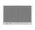 Configurable Acoustic Cubicle Partition Electric Hush Panel 6' x 4' Ash Gray Fabric w/ Electric Channel