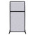 Work Station Screen 33" x 70" Marble Gray High Density Polyester