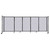 StraightWall Sliding Portable Partition 11'3" x 4' Marble Gray High Density Polyester