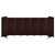 Room Divider 360¨ Folding Portable Partition 19'6" x 6'10" Espresso Cherry Wood Grain