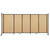 StraightWallª Sliding Portable Partition 11'3" x 5' Natural Maple Wood Grain