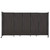 StraightWallª Sliding Portable Partition 11'3" x 6' Carbon Ash Wood Grain