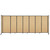 StraightWallª Sliding Portable Partition 15'6" x 6' Natural Maple Wood Grain