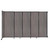 Wall-Mounted StraightWall Sliding Partition 11'3" x 6'10" Gray Elm Wood Grain
