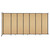 Wall-Mounted StraightWall Sliding Partition 15'6" x 7'6" Natural Maple Wood Grain