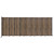 Wall-Mounted StraightWall Sliding Partition 19'9" x 7'6" Urban Oak Wood Grain