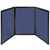 Folding Tabletop Display 78" x 36" Cerulean Fabric