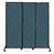 QuickWall¨ Sliding Portable Partition 7' x 7'4" Caribbean Fabric