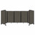 Room Divider 360¨ Folding Portable Partition 14" x 5' Mocha Fabric