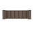 Room Divider 360 Folding Portable Partition 19'6" x 6' Mocha Fabric