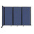 Wall-Mounted Room Divider 360¨ Folding Partition 8'6" x 6' Cerulean Fabric