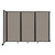 Wall-Mounted Room Divider 360¨ Folding Partition 8'6" x 6' Warm Pebble Fabric