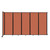 Wall-Mounted Room Divider 360® Folding Partition 14' x 7'6" Papaya Fabric