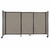 StraightWallª Sliding Portable Partition 7'2" x 4' Warm Pebble Fabric