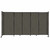 StraightWallª Sliding Portable Partition 11'3" x 6' Mocha Fabric