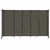 StraightWallª Sliding Portable Partition 11'3" x 6'10" Mocha Fabric