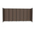 StraightWall Sliding Portable Partition 15'6" x 7'6" Mocha Fabric