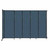 Wall-Mounted StraightWall™ Sliding Partition 11'3" x 7'6" Caribbean Fabric