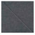 Wall-Mounted SoundSorbª Acoustic Panels 12" Square Shoreline Dark Gray High Density Polyester