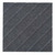 Wall-Mounted SoundSorb Acoustic Panels 12" Square River Dark Gray High Density Polyester