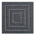 Wall-Mounted SoundSorb™ Acoustic Panels 12" Square Blocks Dark Gray High Density Polyester