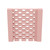 7' x 7' Pink Open Stagger Block Wall Kit