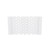12' x 7' White Open Stagger Block Wall Kit