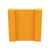 5' x 5' Orange Simple Block Wall Kit
