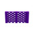 10' x 5' Purple Open Stagger Block Wall Kit