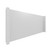 EverPanel 7' x 4' Wall Kit - White With White Trim