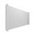 EverPanel® 7' x 5' Wall Kit - White With White Trim