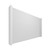 EverPanel® 8' x 6' Wall Kit - White With White Trim