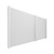 EverPanel 11' x 8' Wall Kit - White With White Trim
