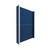 EverPanelÂ® 5' x 8' Wall Kit - Dark Blue SoundSorbª With White Trim