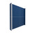EverPanel 7' x 8' Wall Kit - Dark Blue SoundSorb With White Trim