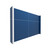 EverPanel 9' x 6' Wall Kit - Dark Blue SoundSorb With White Trim