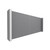 EverPanel 9' x 4' Wall Kit - Dark Gray SoundSorb With White Trim