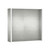 EverPanel 7' x 7' Wall Kit - Marble Gray SoundSorb With White Trim