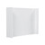 EverPanel 7' x 6' Wall Kit - Marble Gray SoundSorb With White Trim