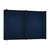 EverPanel 10' x 7' Wall Kit - Dark Blue SoundSorb With Black Trim