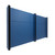 EverPanelÂ® 10' x 6' Wall Kit - Dark Blue SoundSorbª With Black Trim