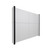 EverPanel 8' x 7' Wall Kit - Marble Gray SoundSorb With Black Trim