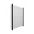 EverPanel 5' x 8' Wall Kit - Marble Gray SoundSorb With Black Trim