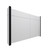 EverPanelÂ® 7' x 5' Wall Kit - Marble Gray SoundSorbª With Black Trim
