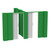 EverBlock 12' x 10' x 7' T-Shaped Wall Kit w/ 2 Doors - Green